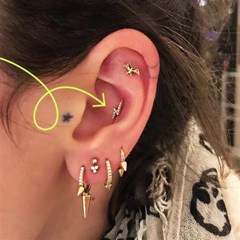 arito en la concha|Piercing Conch ¡Recomendaciones y Cuidados! 【 2024